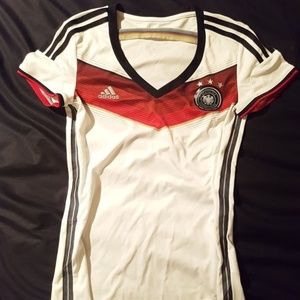 NWT Women's Official Adidas Germany Home Jersey